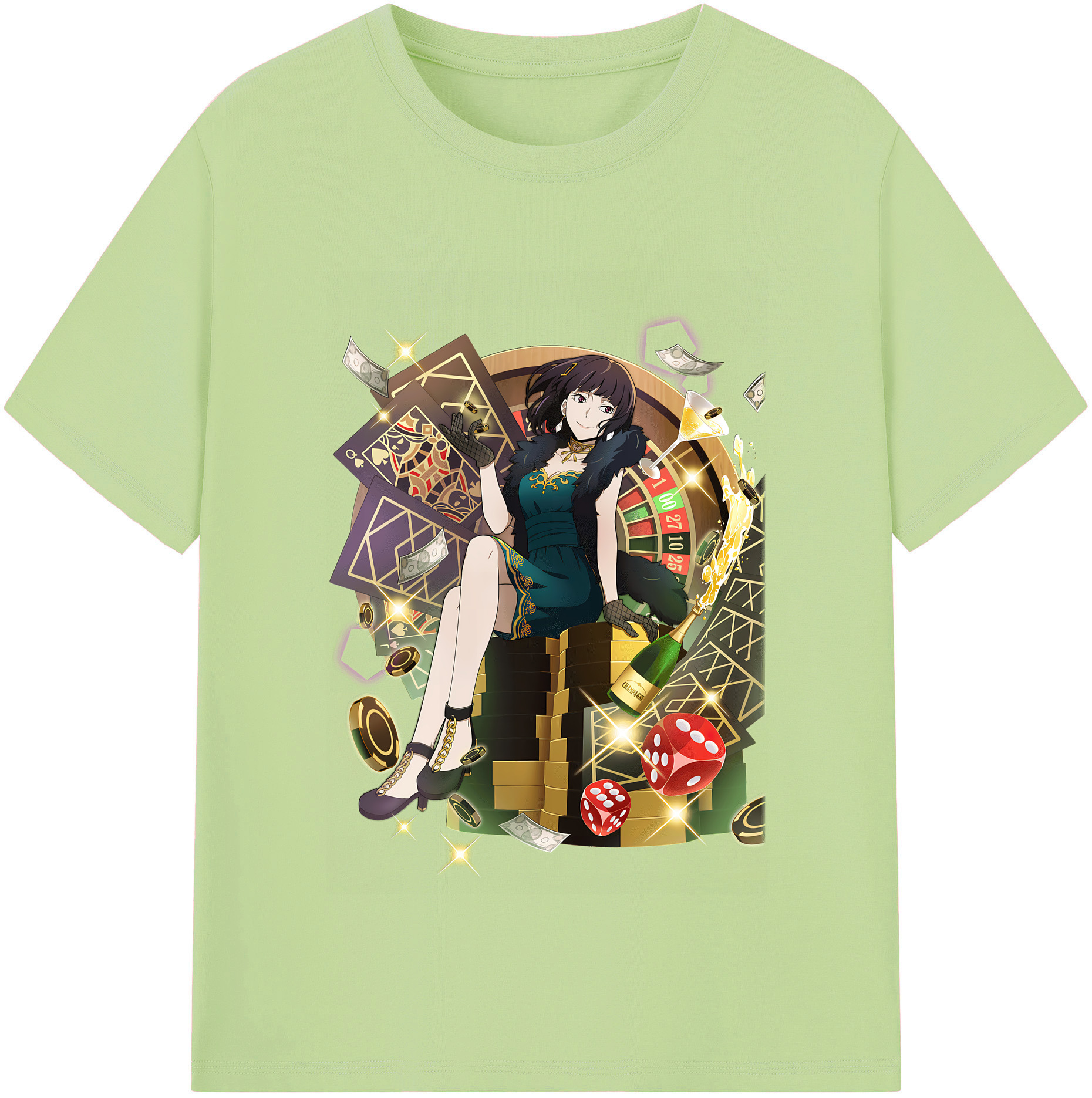 （画像用） 文豪ストレイドッグス Bungo Stray Dogs 綿100％半袖Tシャツ（フロントプリント）